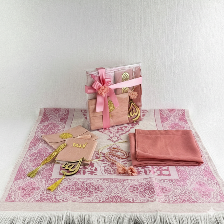 Rose Color Prayer Set
