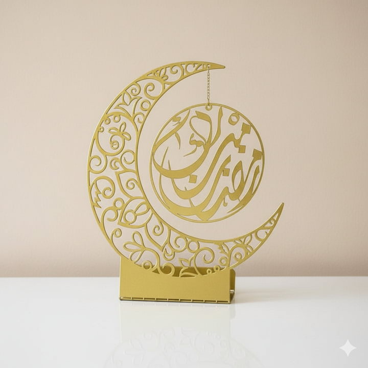 Moon Shape Table Decor